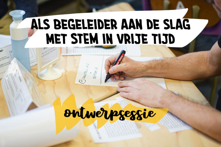 Ontwerpsessie: Als begeleider aan de slag met STEM in de vrije tijd!