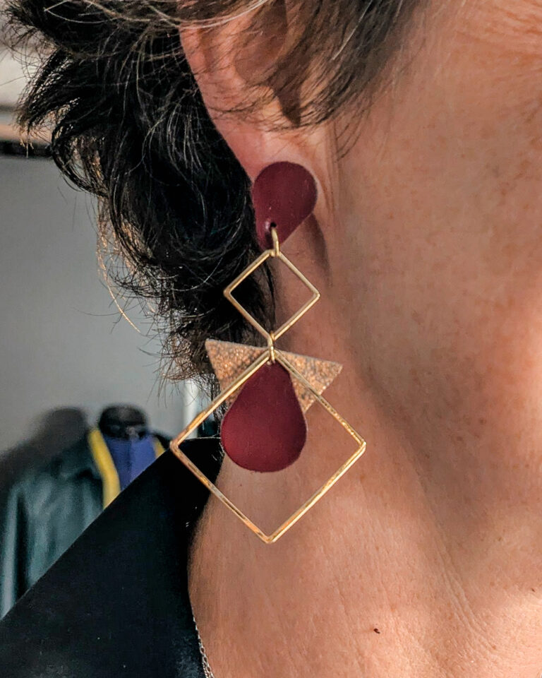 Ambacht: Oorbellen uit leer