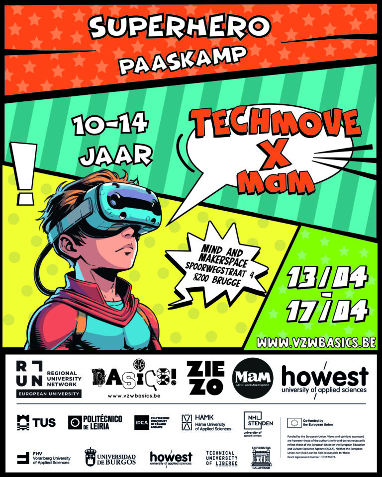 Techmove x MAM – Superhero paaskamp