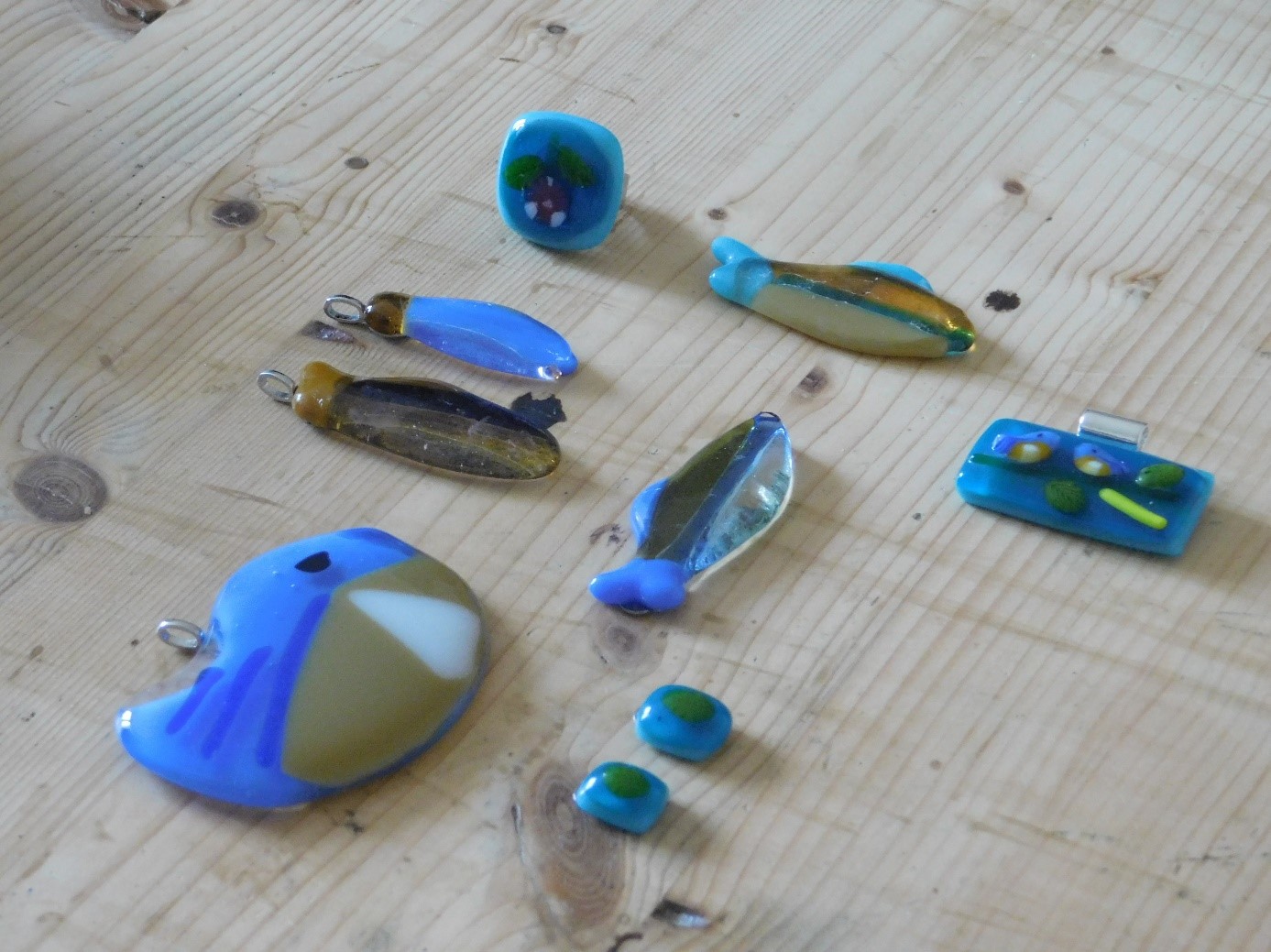 Ambacht: Glasfusie juwelen